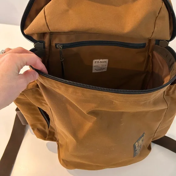 Filson Field Pack Backpack whiskey - Picture 3 of 5